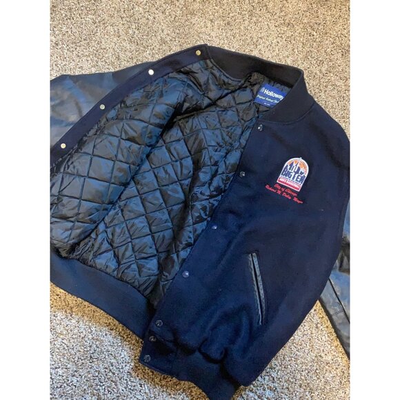 Vintage Big Ten Tournament Mayor of Chicago Leather Varsity jacket - Picture 4 of 6